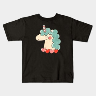 Baby unicorn//Drawing for fans Kids T-Shirt